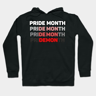 Pride Month Demon Hoodie